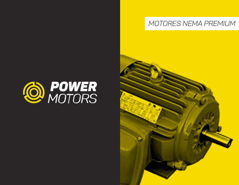 Portada catálogo Power Motors NEMA Premium